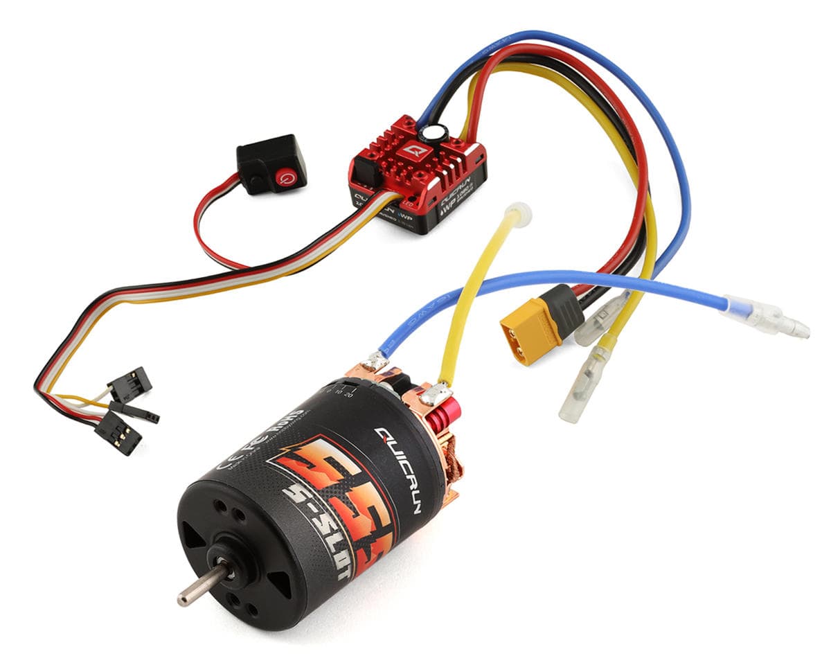 Hobbywing QuicRun 1080 G2 ESC and 555 11T motor combo 38020351