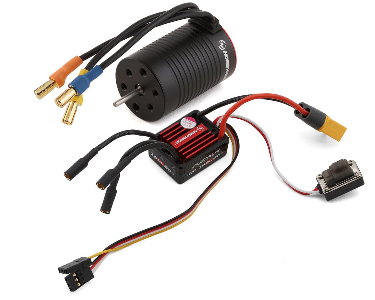 Hobbywing QuicRun 16BL30 G2 ESC and 2435SL G3 6500kV motor combo 38030003