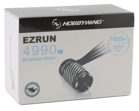 Hobbywing EZRUN 4990SD G2 4 - Pole 1/6 Scale Sensored Brushless Motor - 1650kV [30402450] - Hobbytech Toys