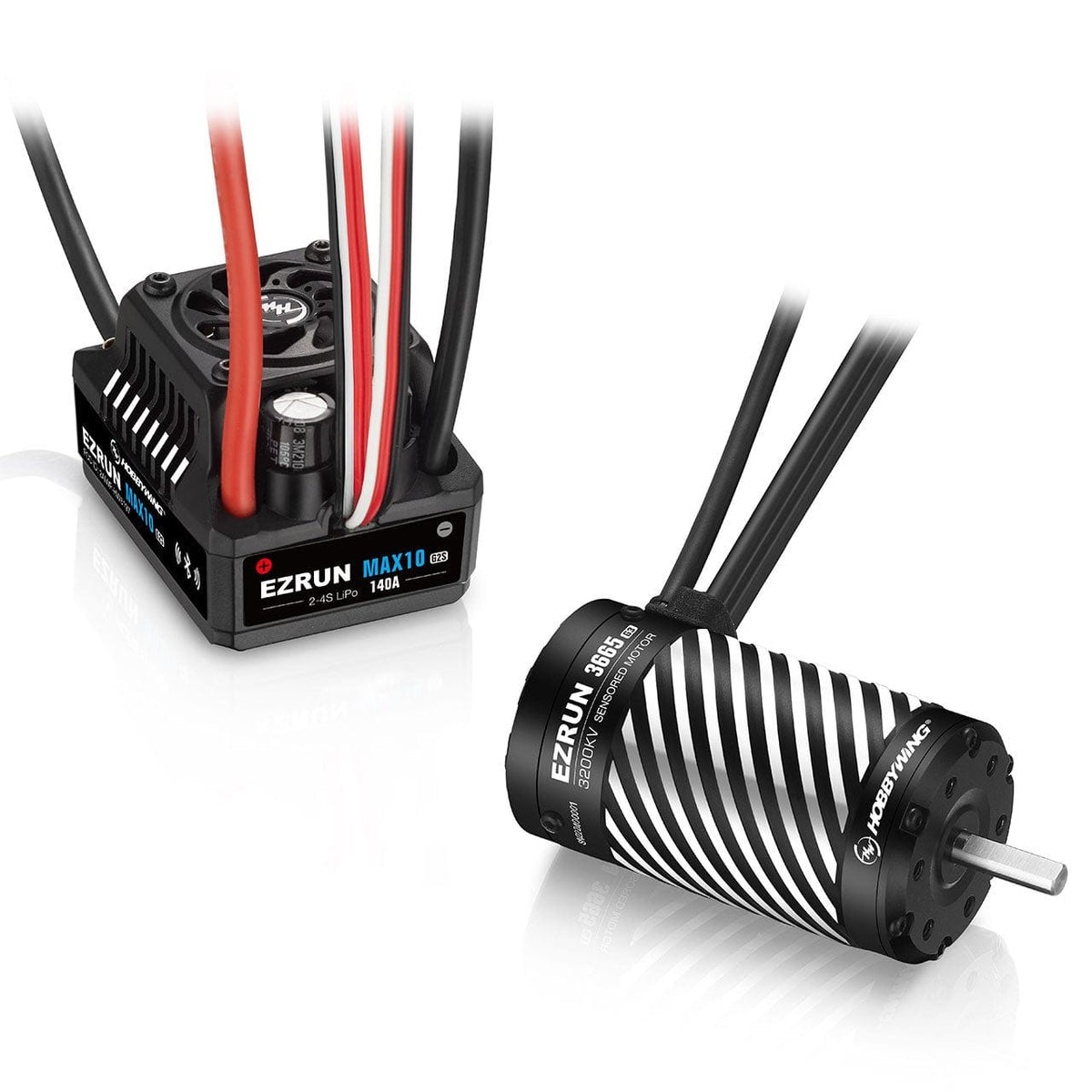 Hobbywing EZRun MAX10 G2S 140A and 3665SD G3 3200kV Brushless Combo HW38010210