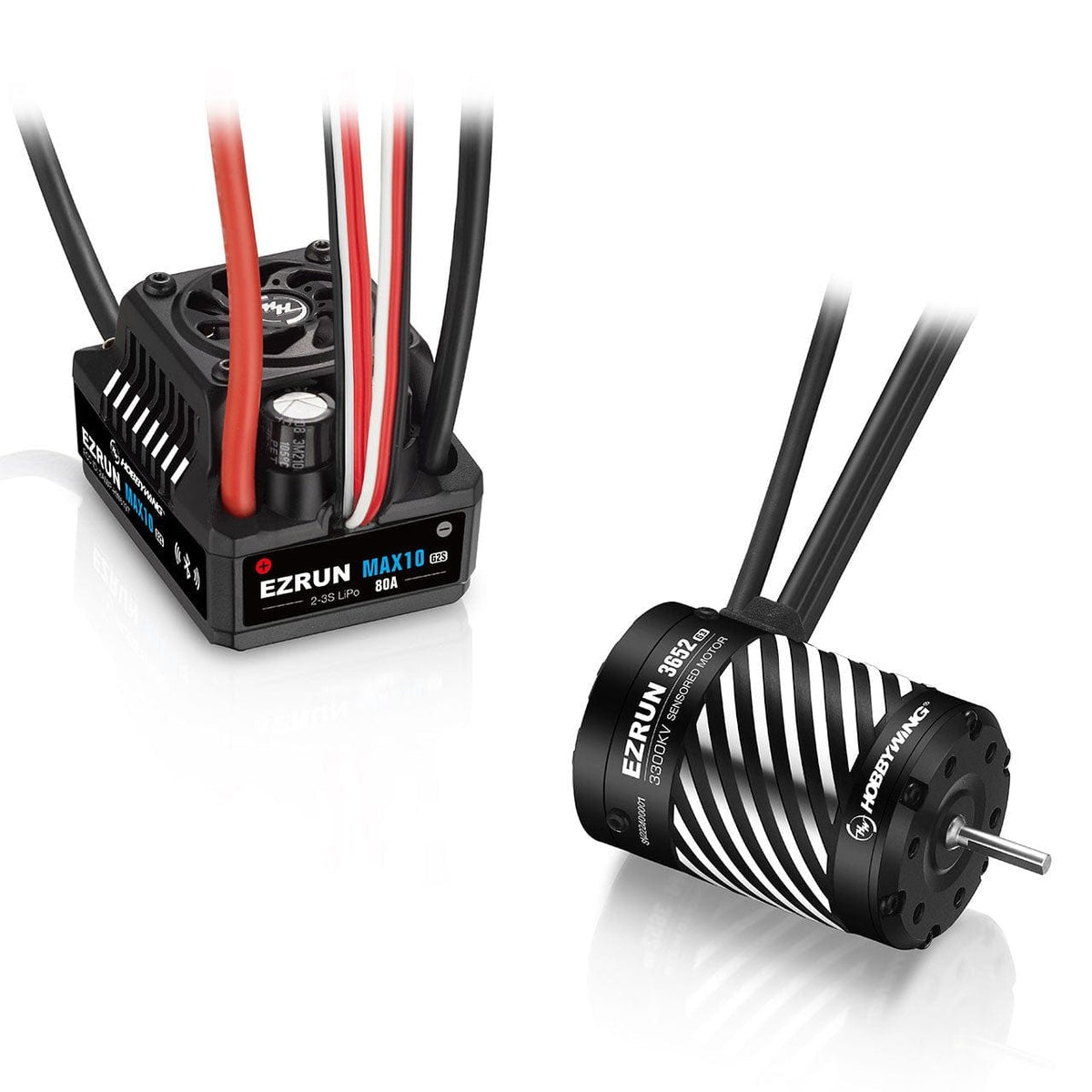 Hobbywing EZRun MAX10 G2S 80A and 3652SD G3 3300kV Brushless Combo HW38010206