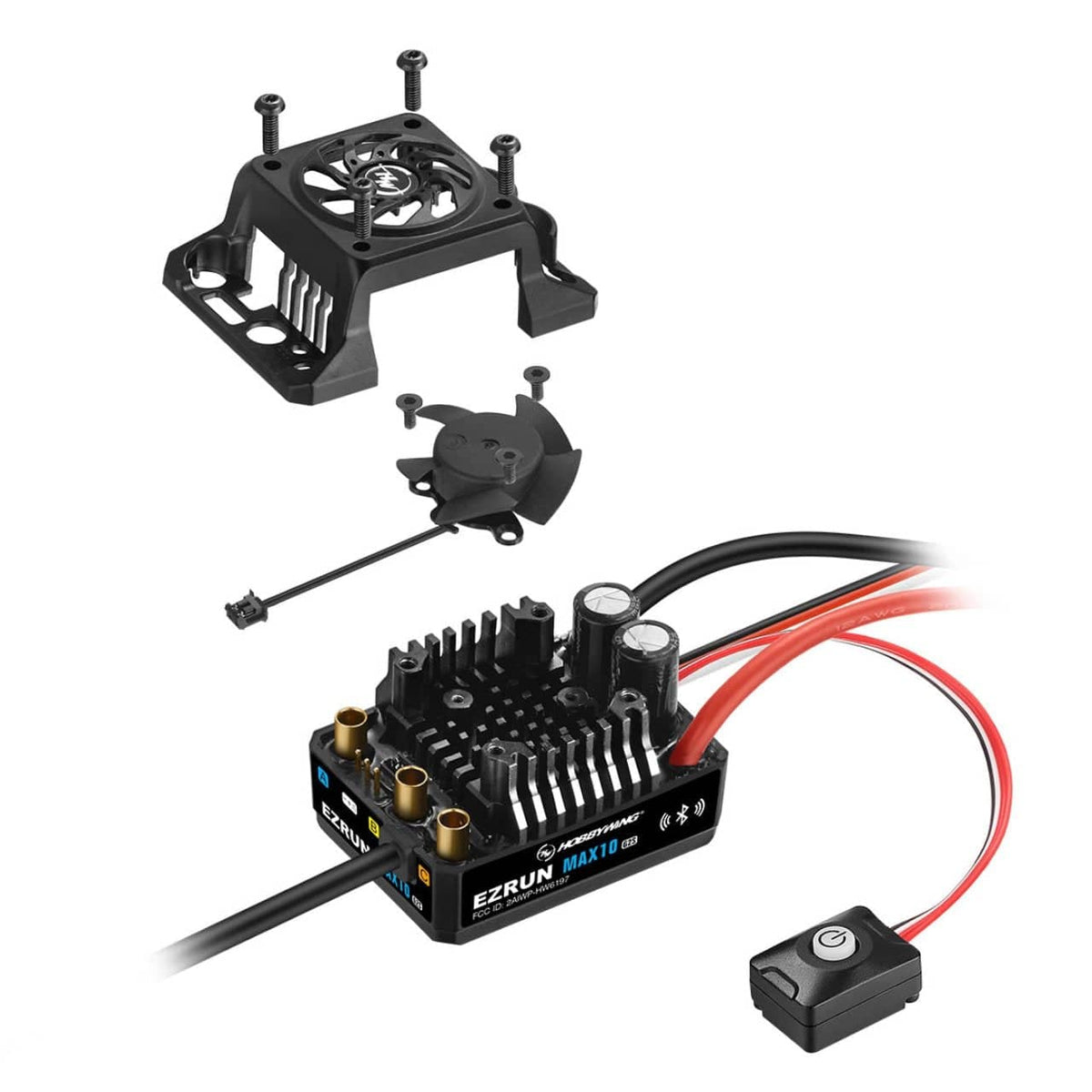Hobbywing EZRun MAX10 G2S 80A Sensored Brushless Waterproof ESC HW30102700