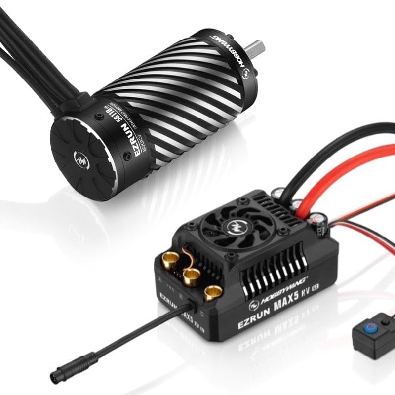 Hobbywing EZRun MAX5 G2 250A HV ESC and 56118SD G2 800kV sensored motor combo 38010602