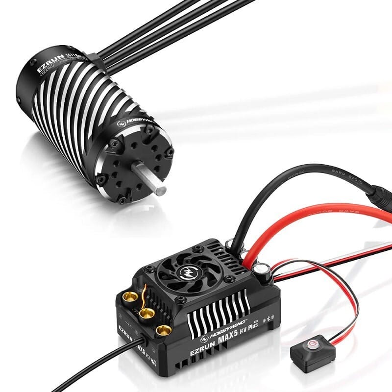 Hobbywing EZRun MAX5 Plus ESC and 56118SL G2 1600kV motor combo 38010612
