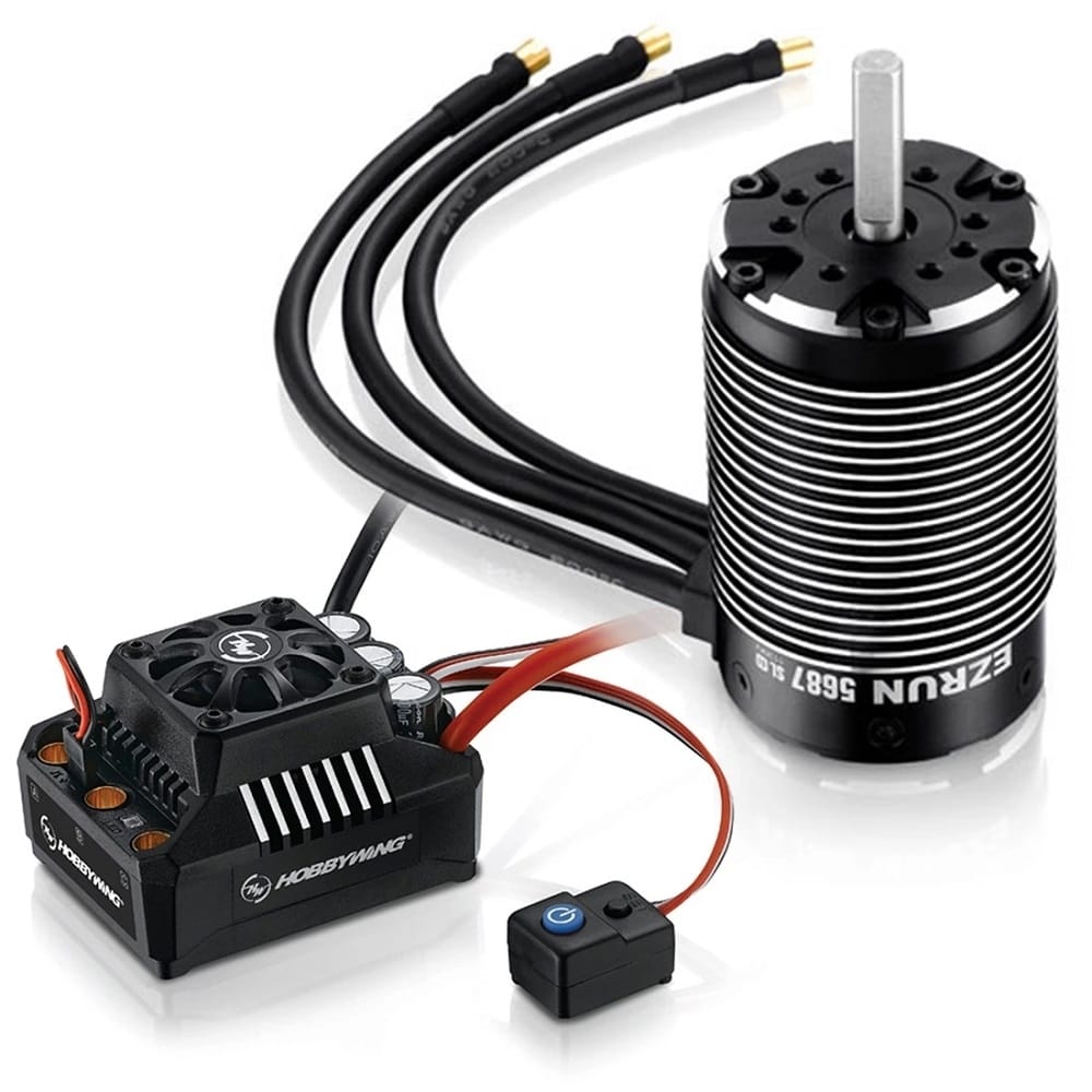 Hobbywing EZRun MAX6 ESC and 5687SL 1100kV brushless motor combo