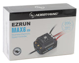 Hobbywing EZRun MAX6 G2 1/6 Waterproof Sensored Brushless ESC [30105100] - Hobbytech Toys