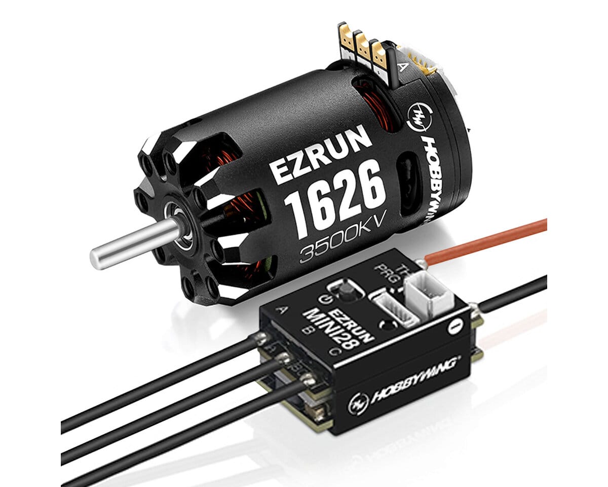 Hobbywing EZRun MINI28 ESC and 1626SD 3500kV sensored motor combo