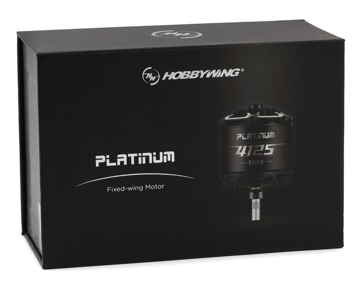 Hobbywing Platinum 4125SL Brushless Outrunner Motor - 580KV [30416052] - Hobbytech Toys