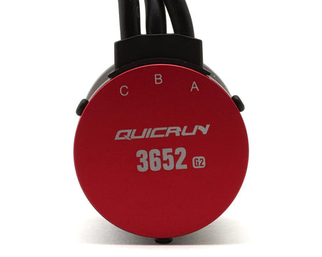 Hobbywing QuicRun 3652SL G2 Sensorless Brushless Motor - 3250KV [30404400] - Hobbytech Toys