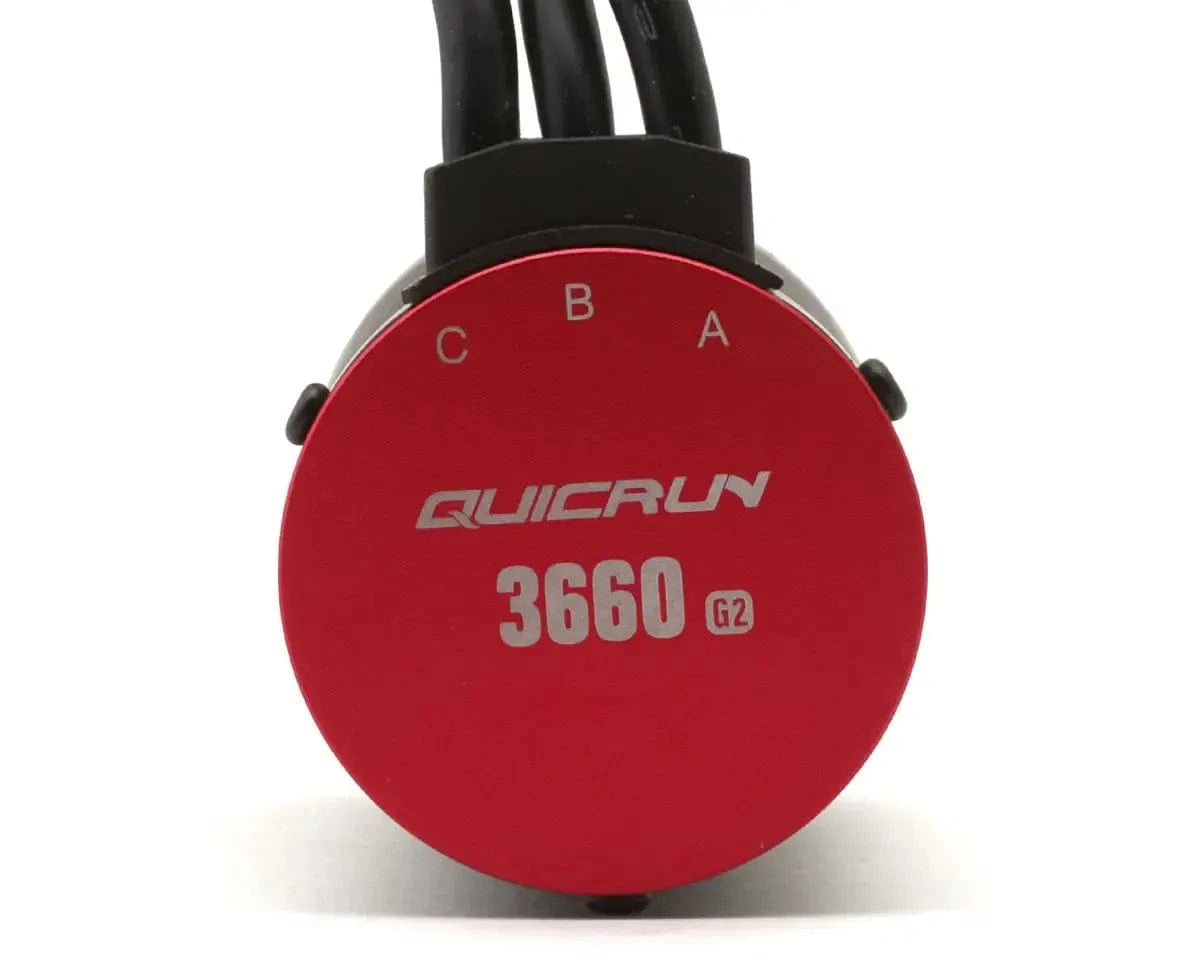Hobbywing QuicRun 3660SL G2 3150kv Sensorless Brushless Motor [30404500]
