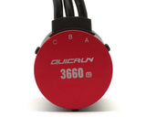 Hobbywing QuicRun 3660SL G2 3150kv Sensorless Brushless Motor [30404500]