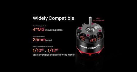Hobbywing Quicrun Outer 3530 SL Brushless Outrunner Motor (2200Kv)