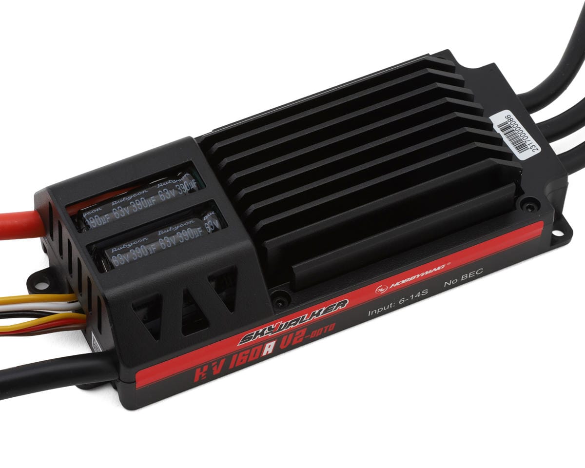 Hobbywing Skywalker 160A HV 14S Opto V2 Brushless ESC [30222301]