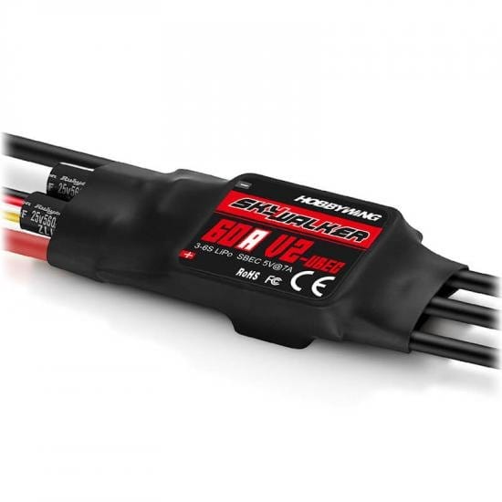 Hobbywing Skywalker 60A V2 ESC 3 - 6S - Hobbytech Toys
