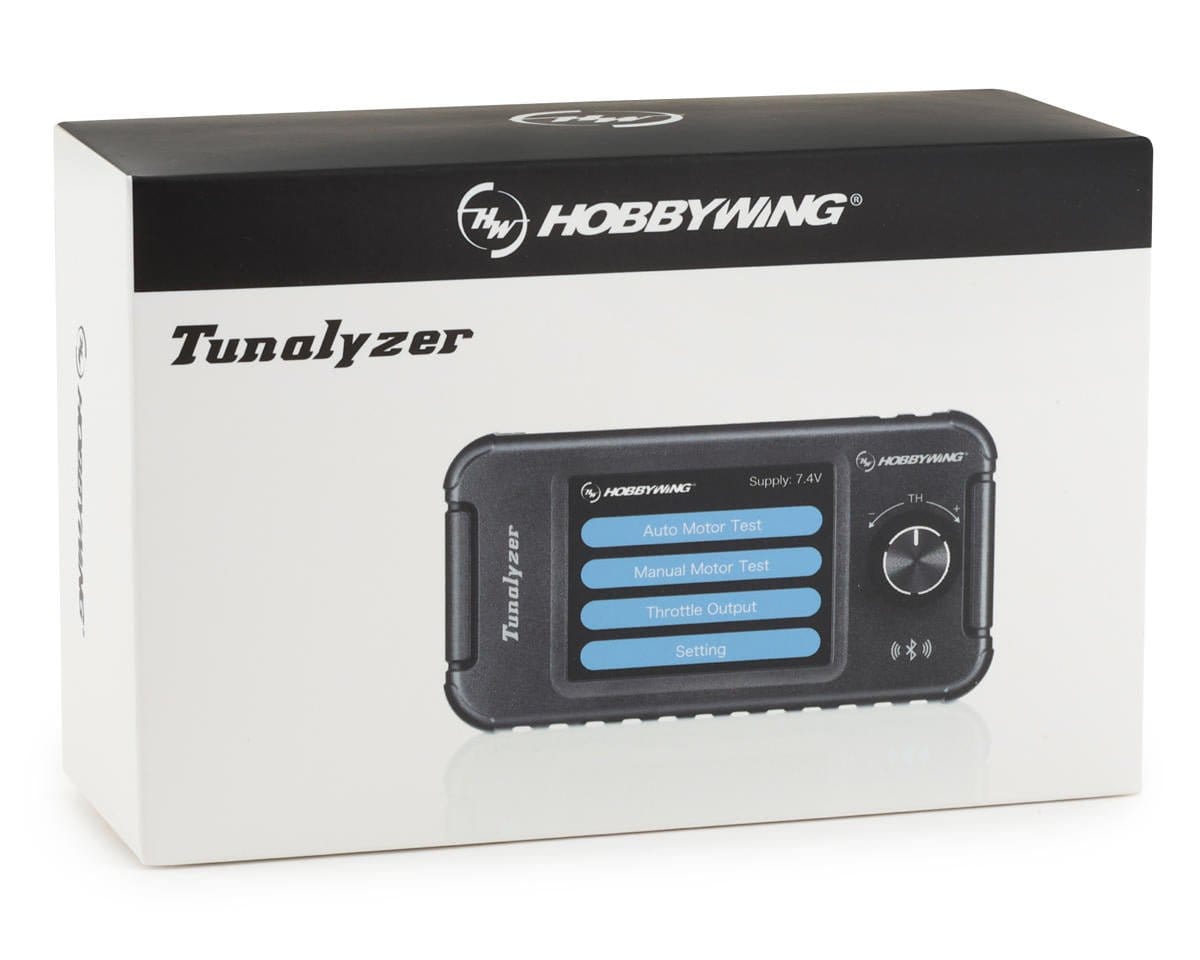 Hobbywing Tunalyzer Brushless Motor Tester [30504003] - Hobbytech Toys