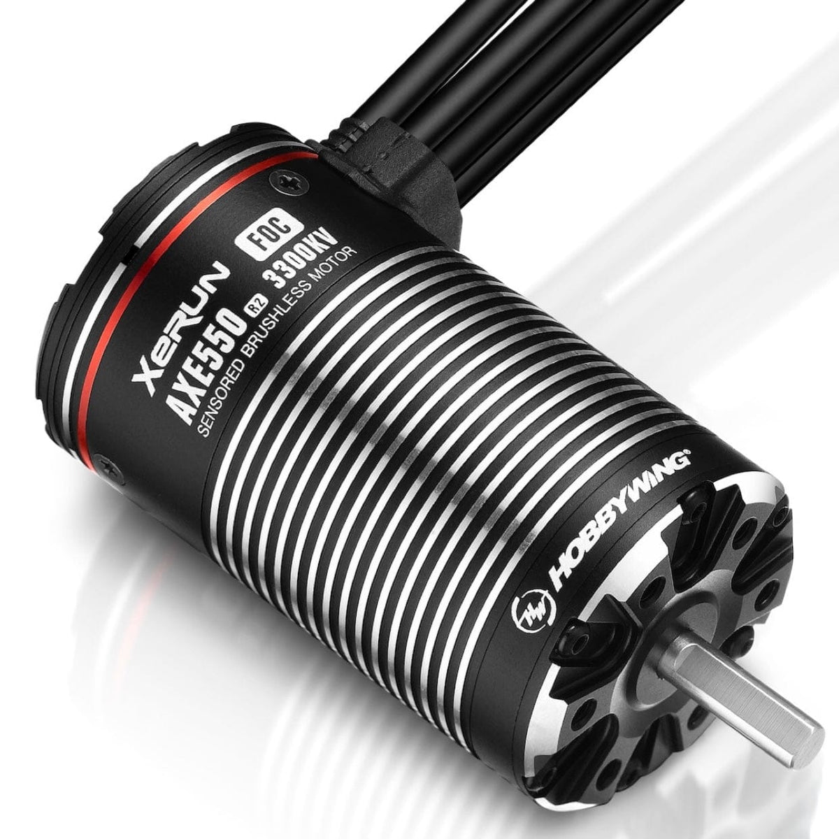 Hobbywing Xerun AXE 550 R2 3300kV FOC sensored brushless crawler motor 30401256