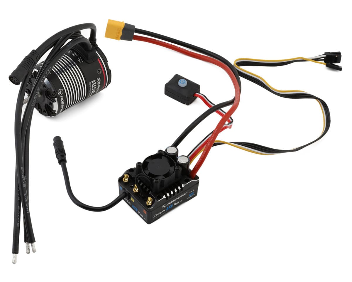 Hobbywing Xerun AXE Plus R3 ESC and AXE 540L R2 2300kV motor combo 38020387