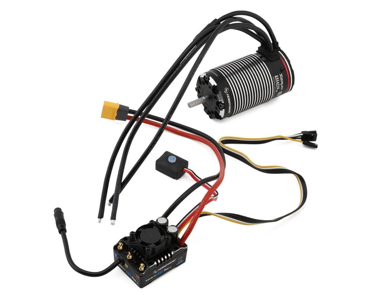 Hobbywing Xerun AXE R3 FOC crawler ESC and 2000kV motor combo 38020383