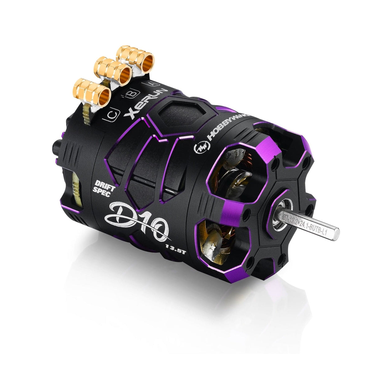Hobbywing XeRun D10 13.5T purple drift motor 30401139