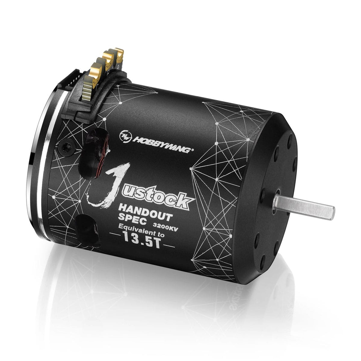 Hobbywing XeRun Justock Handout 13.5T 3200kV sensored brushless motor 30408018