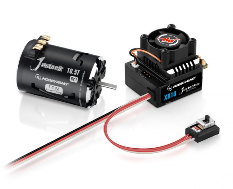 Hobbywing XR10 Justock G3S 10.5T Brushless Combo 38020370