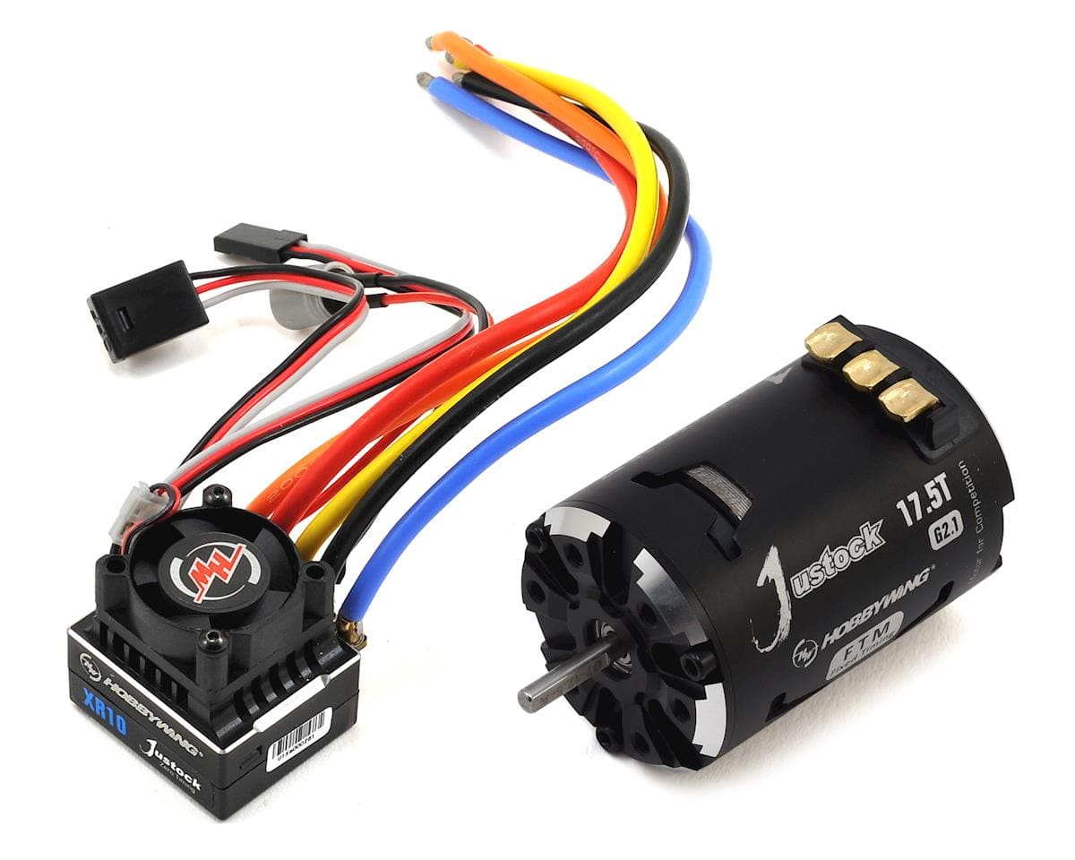 Hobbywing Xerun XR10 Justock G2.1 ESC and 17.5T motor combo 38020241
