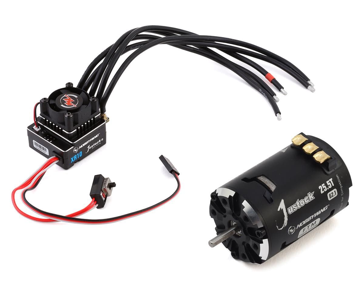 Hobbywing XeRun XR10 Justock G3 and Justock G2.1 25.5T combo
