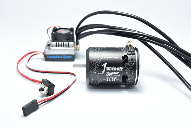 Hobbywing XR10 Justock Handout 21.5T ESC Motor Combo HW38020342
