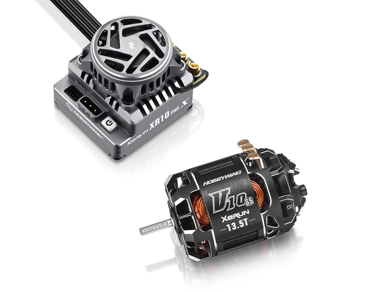 Hobbywing Xerun XR10 Pro G3X Stock Spec and V10 G5 Torque 13.5T combo 38020812