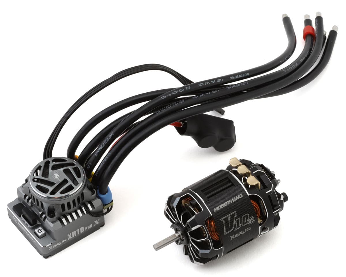 Hobbywing Xerun XR10 Pro G3X Stock Spec and V10 G5 Torque 25.5T combo 38020815