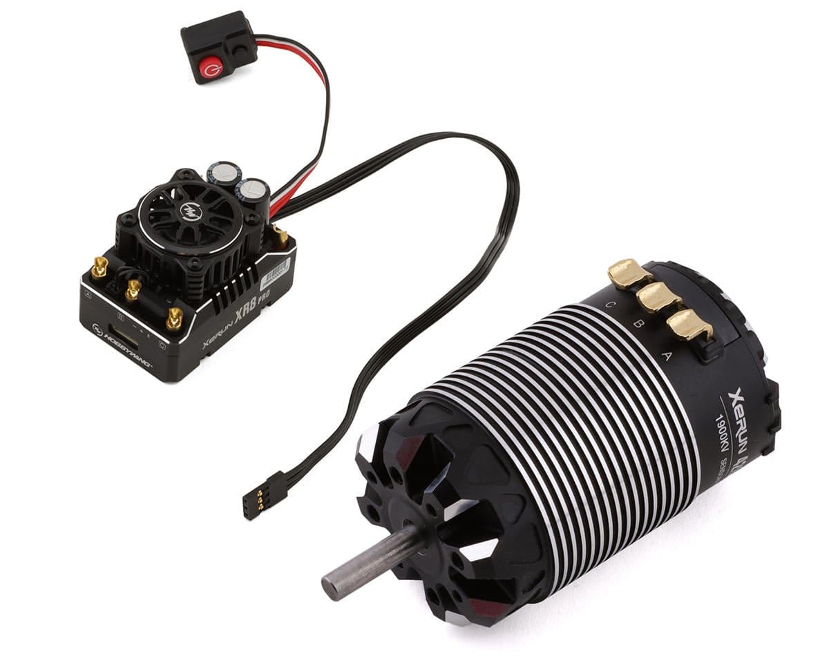 Hobbywing Xerun XR8 Pro G3 Brushless ESC/4268SD G3 Motor Combo (1900kV) - Hobbytech Toys