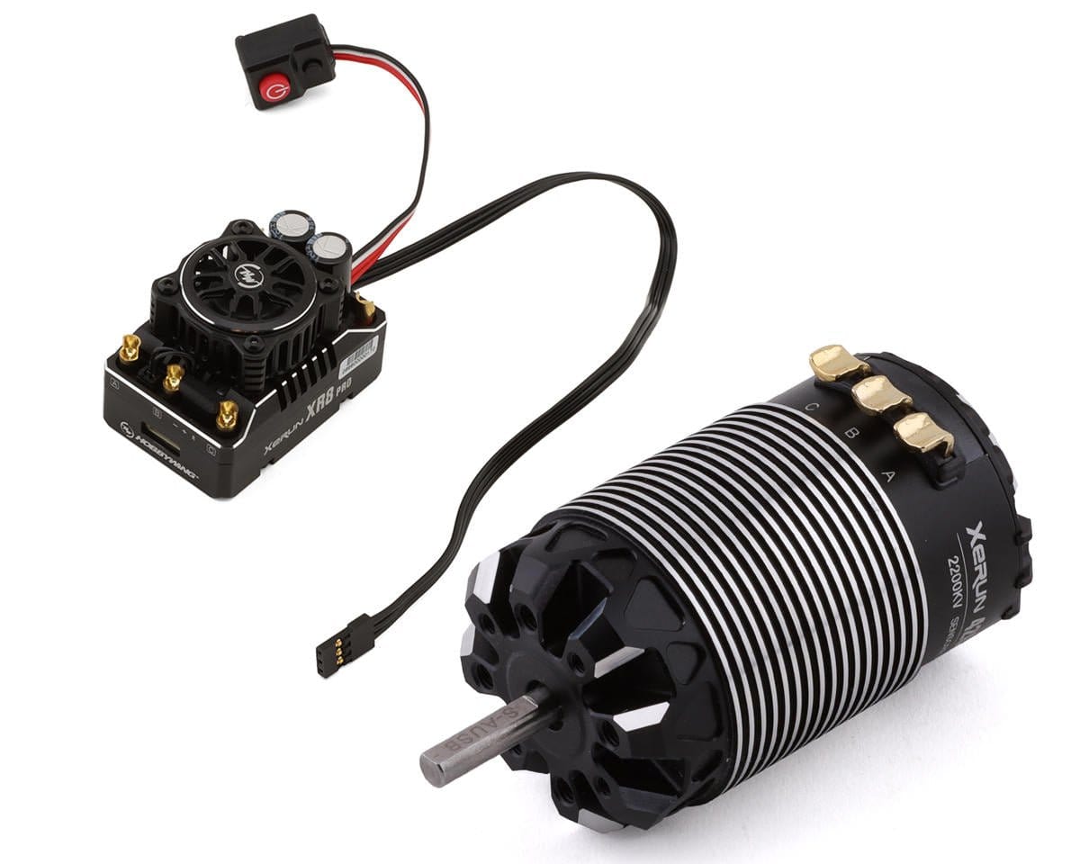 Hobbywing Xerun XR8 Pro G3 Brushless ESC/4268SD G3 Motor Combo - 2200KV [38020433] - Hobbytech Toys