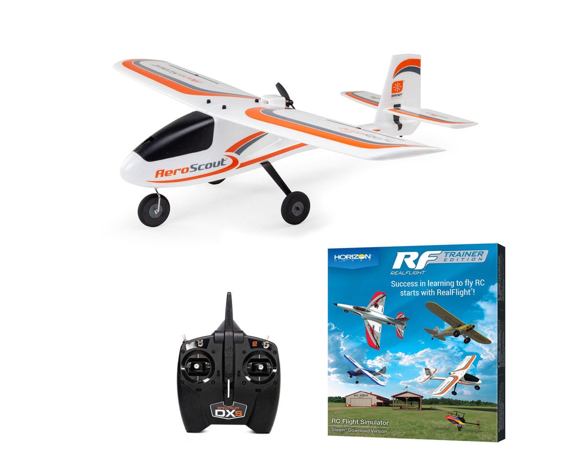 Hobbyzone AeroScout S 2 1.1m RC Plane RTF Basic [HBZ380002]