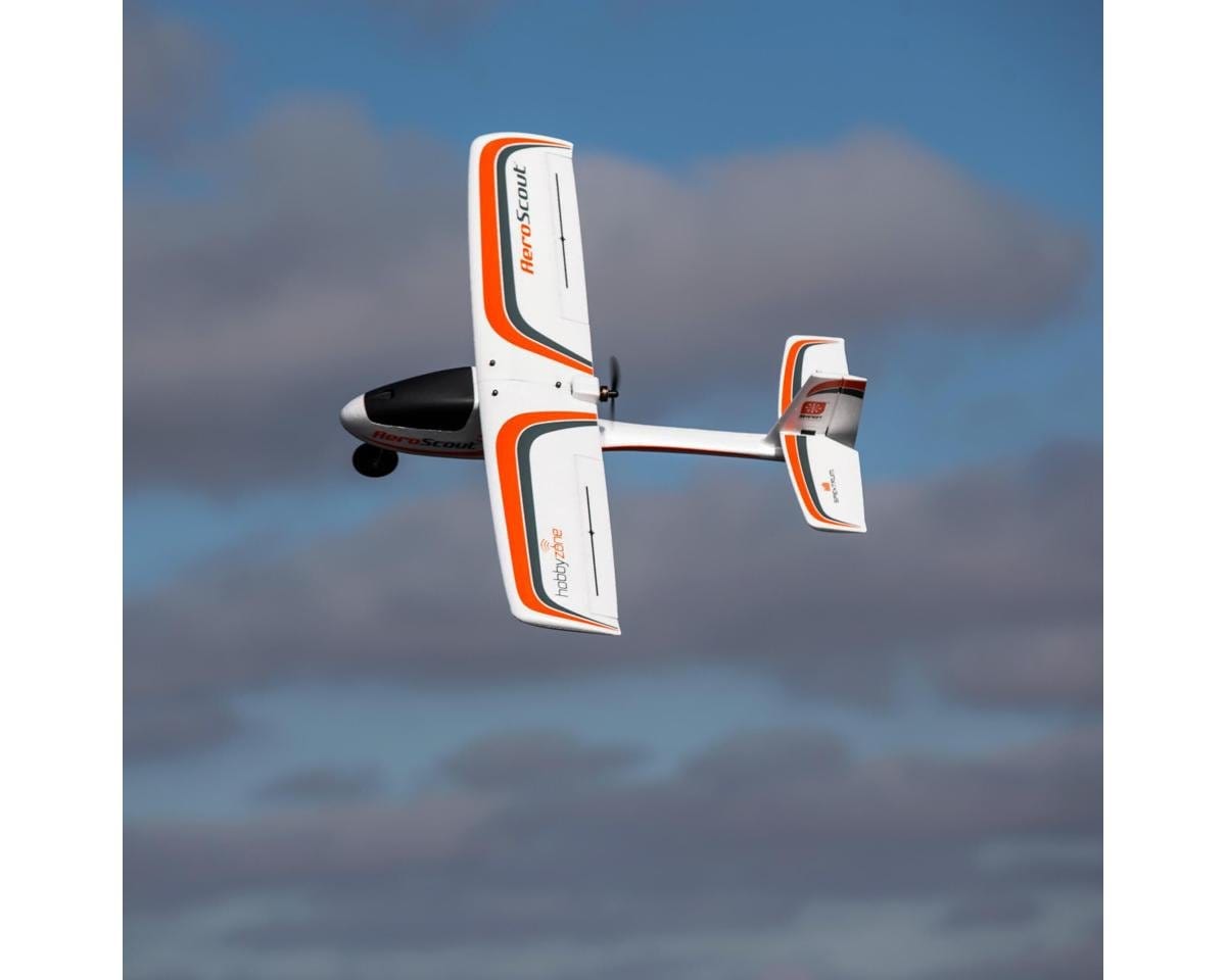 Hobbyzone AeroScout S RC Plane, BNF Basic, HBZ385001 - Hobbytech Toys