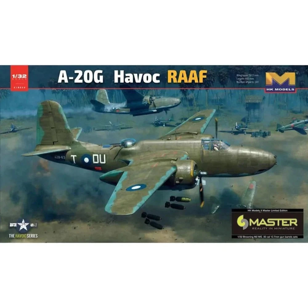 Hong Kong Models 1/32 A - 20 Havoc RAAF (Master Version) Plastic Model Kit - Hobbytech Toys
