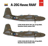Hong Kong Models 1/32 A - 20 Havoc RAAF Plastic Model Kit - Hobbytech Toys