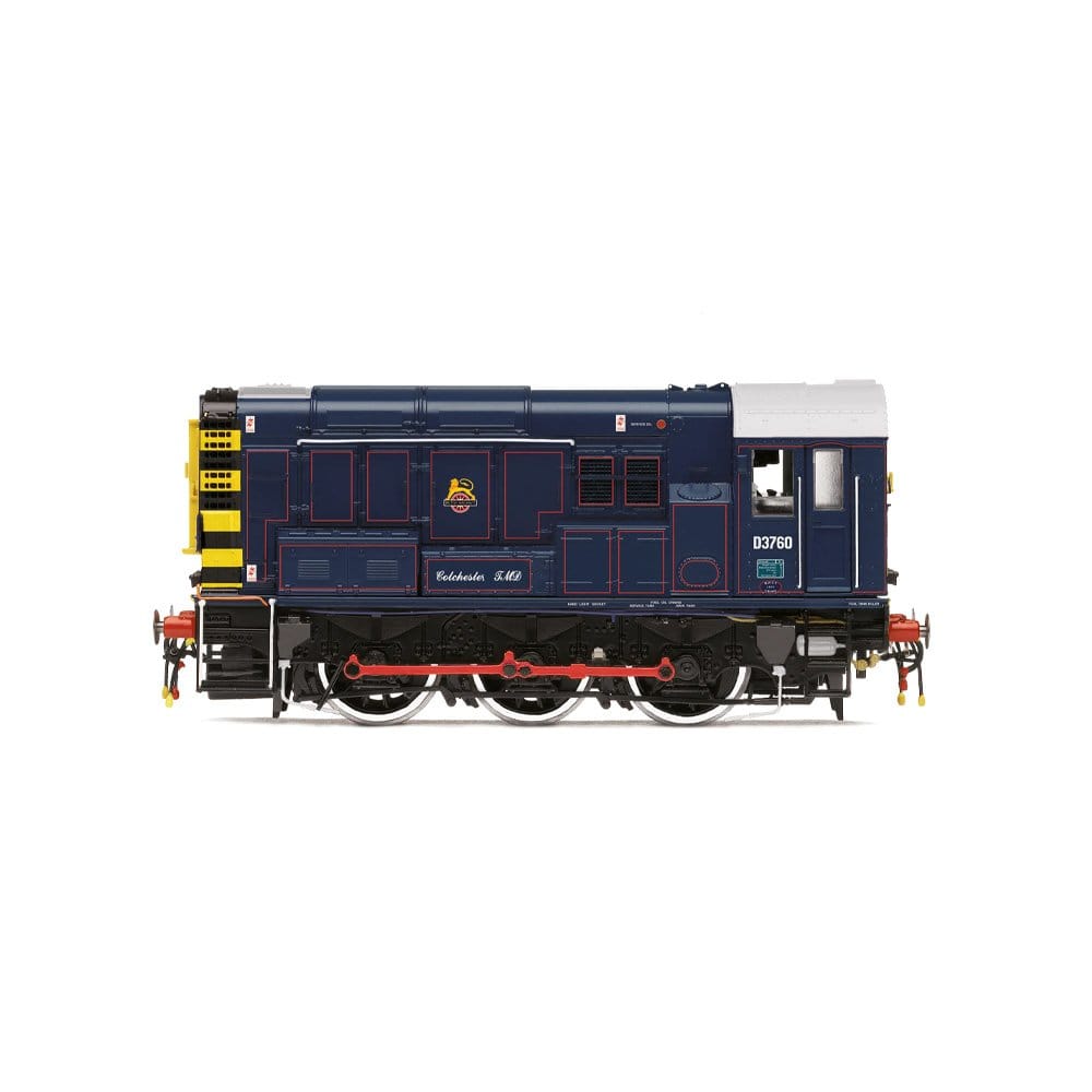 Hornby OO Scale BR Class 08 D3760 Colchester Tmd [R30507]