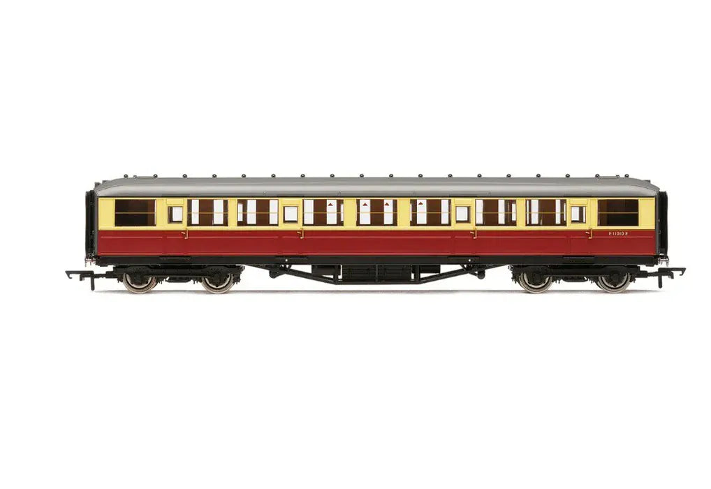 Hornby OO Scale BR - Gresley Corridor - E11010E - Third Class Coach [R40458]