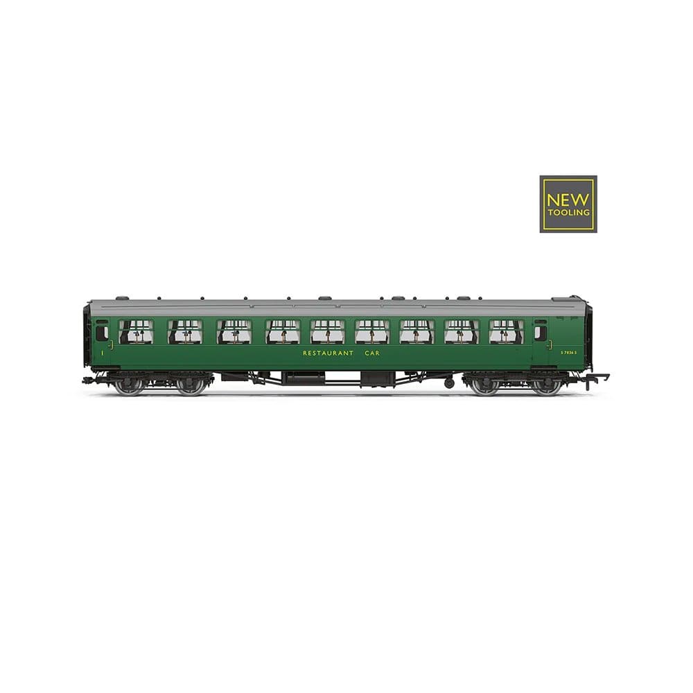 Hornby OO Scale BR - Kitchen and Buttery Car & Composite Restaurant - 7834 Jolly Tar - Coach Pack [R40471]