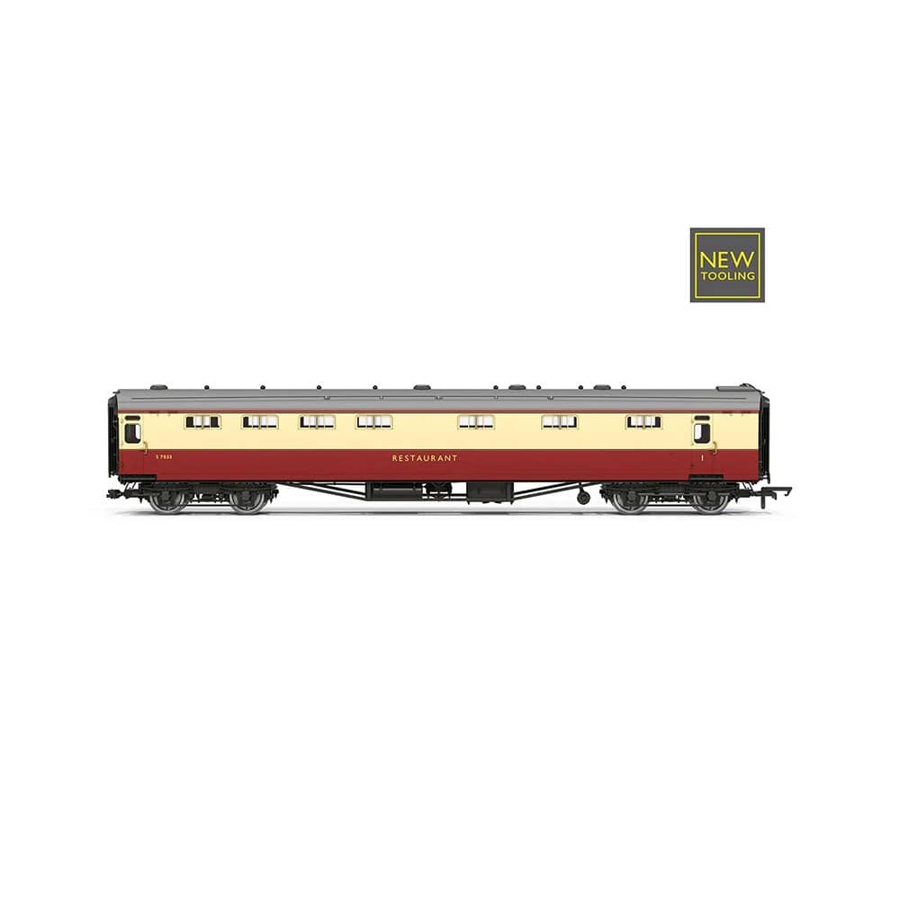 Hornby OO Scale BR - Kitchen and Buttery Car & Composite Restaurant White Horse - Coach Pack [R40470]