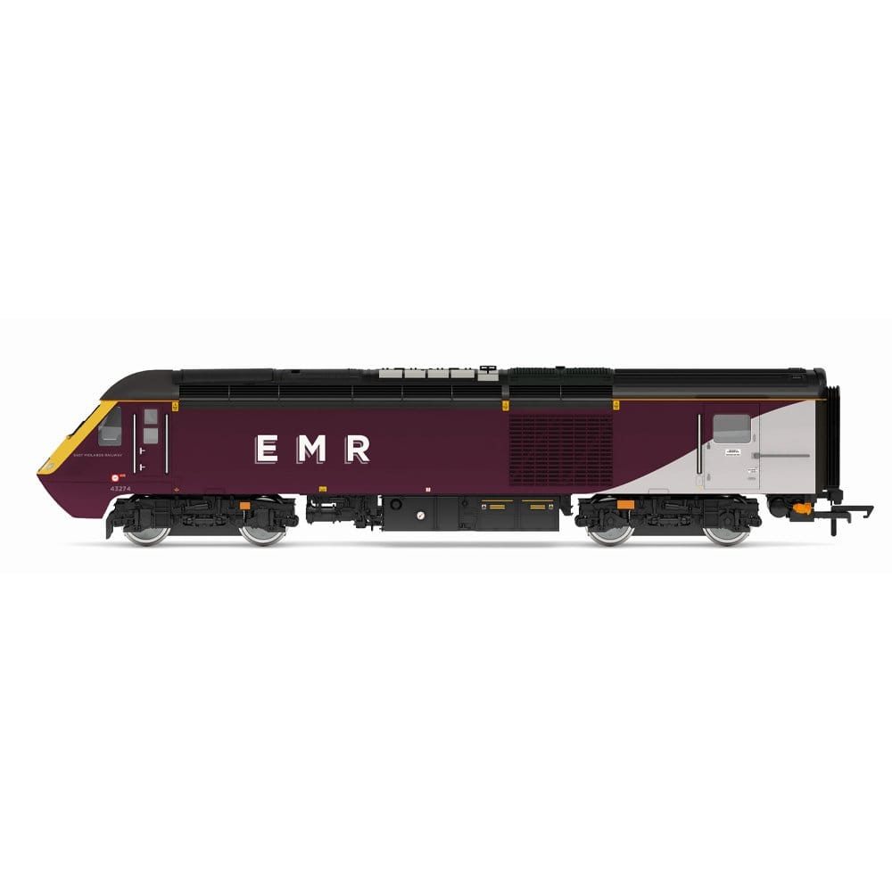 Hornby OO Scale East Midlands Railway HST Train Pack - EMR 43274 & Intercity 43102 [R30505]