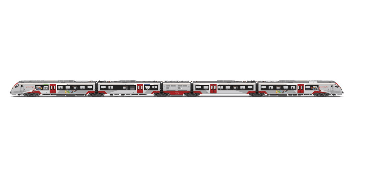 Hornby OO Scale Greater Anglia - Class 755-4 'FLIRT' Pride Livery 4 Pack [R30446]