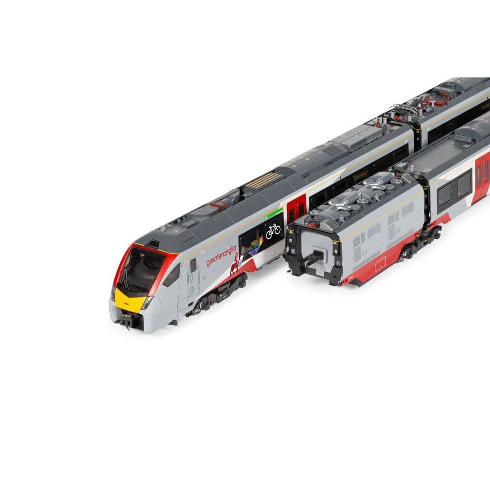 Hornby OO Scale Greater Anglia - Class 755-4 'FLIRT' Pride Livery 4 Pack [R30446]