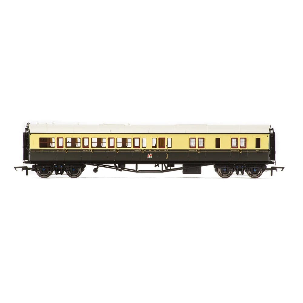 Hornby OO Scale GWR - Collett Corridor Brake Third Class RH - 5041 - Coach [R40466]