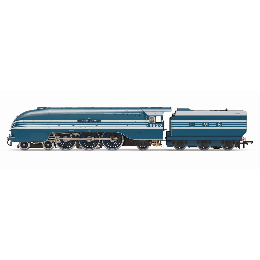 Hornby OO Scale Lms Streamlined Coronation â€“ With Figure Limited Edition - The Great Railway Engineers Collection [R30556]