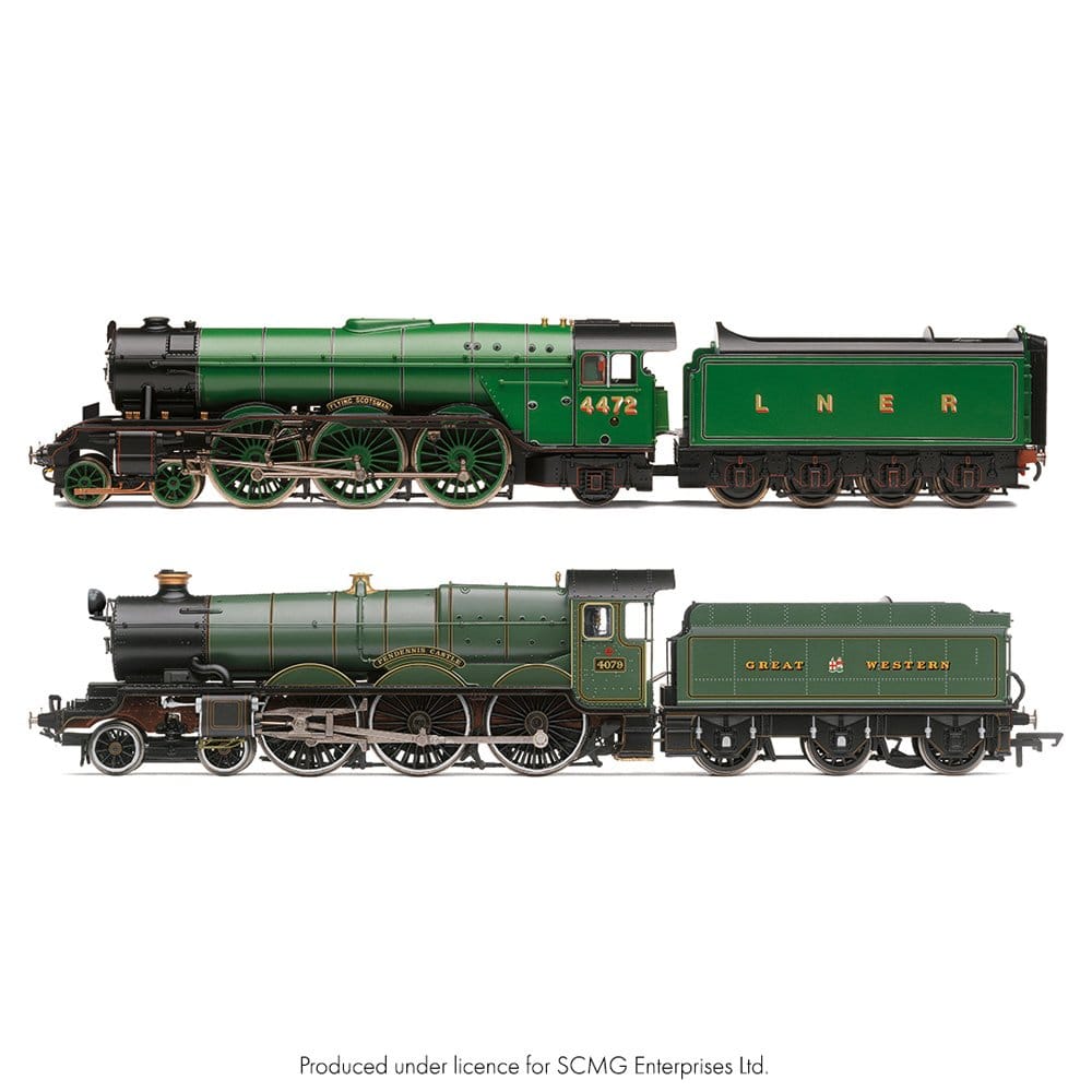 Hornby OO Scale LNER Flying Scotsman & BR Pendennis Castle In Australia Twin Pack [R30465]