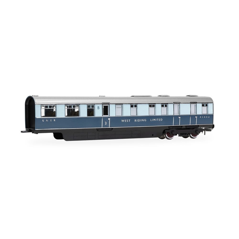 Hornby OO Scale LNER West Riding Limited BRake Third & Kitchen Third Articulated Coach Pack [R40477]