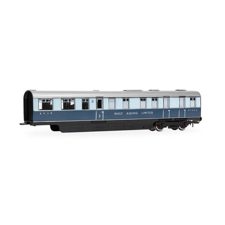 Hornby OO Scale LNER West Riding Limited BRake Third & Kitchen Third Articulated Coach Pack [R40477]