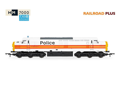 Hornby OO Scale RailRoad - BR - Class 37 - 37093 Police Livery (DCC Sound Fitted) [R30435TXS]