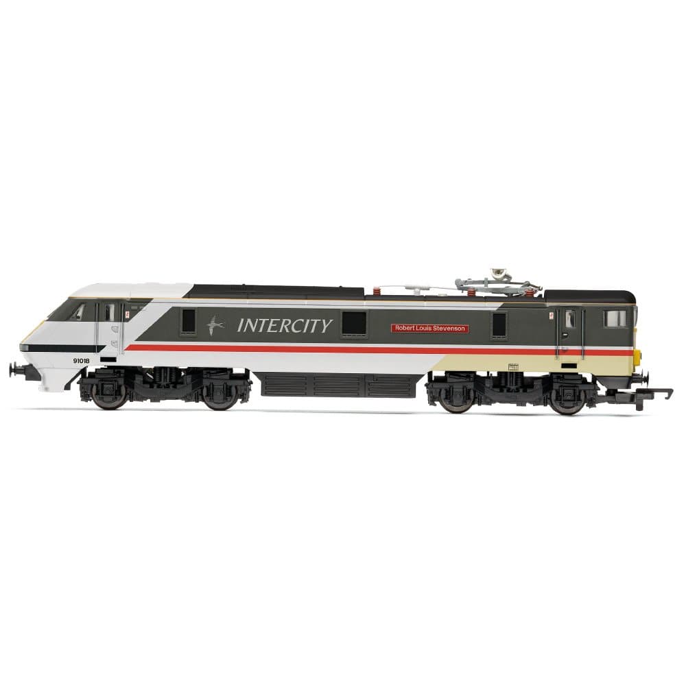 Hornby OO Scale Railroad BR Intercity Class 91 Robert Louis Stevenson 91018 [R30527]